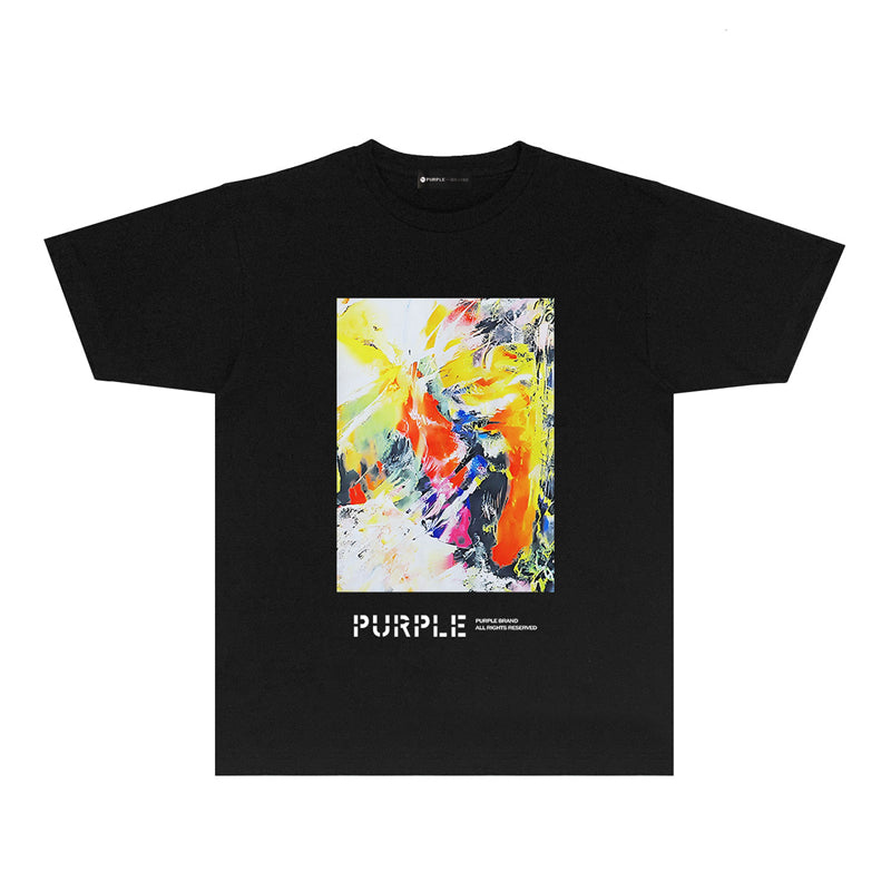 PURPLE  fashion T-shirt