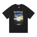 PURPLE  fashion T-shirt