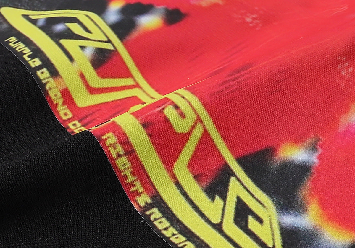 PURPLE  fashion T-shirt