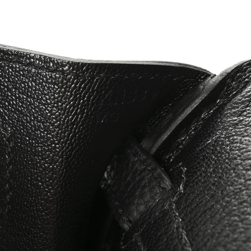 Togo Birkin 25 Black