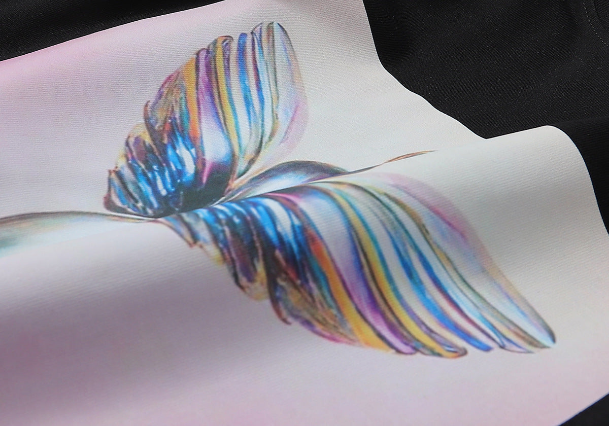 PURPLE  fashion T-shirt