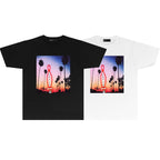 PURPLE  fashion T-shirt