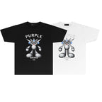 PURPLE  fashion T-shirt