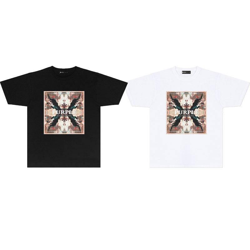 PURPLE  fashion T-shirt