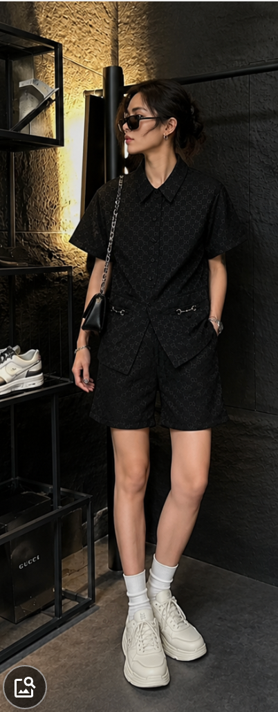 Gucci Black Jumpsuit