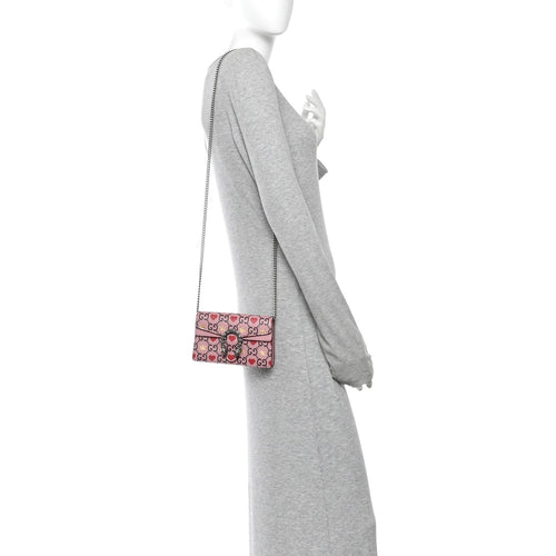 Calfskin Valentine's Day Exclusive Super Mini Dionysus Shoulder Bag