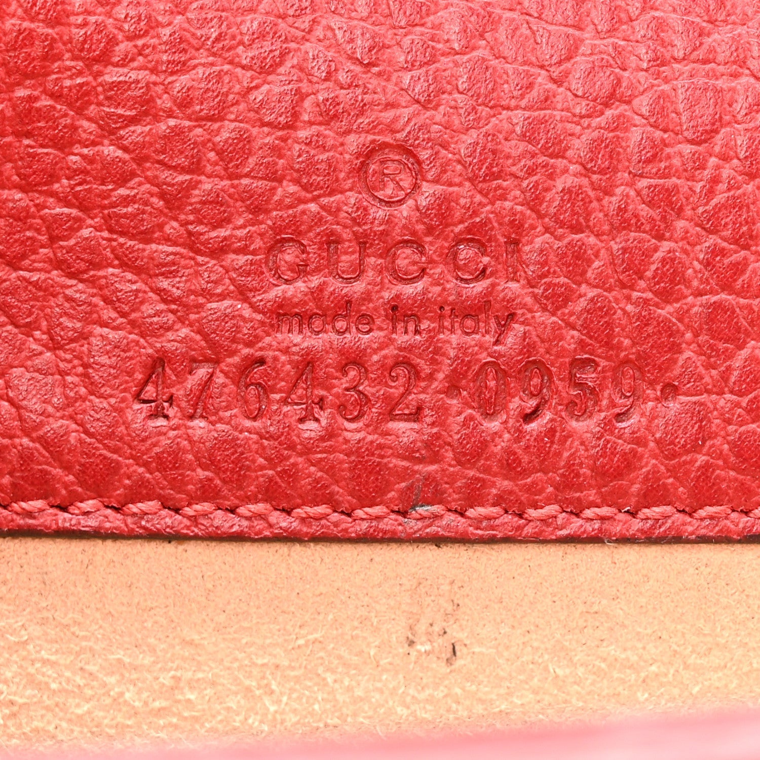 Calfskin Super Mini Dionysus Shoulder Bag Hibiscus Red