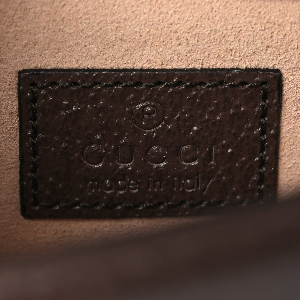Monogram Jumbo GG Textured Dollar Calfskin Embroidered Super Mini Dionysus Shoulder Bag Camel Ebony New Acero Multicolor