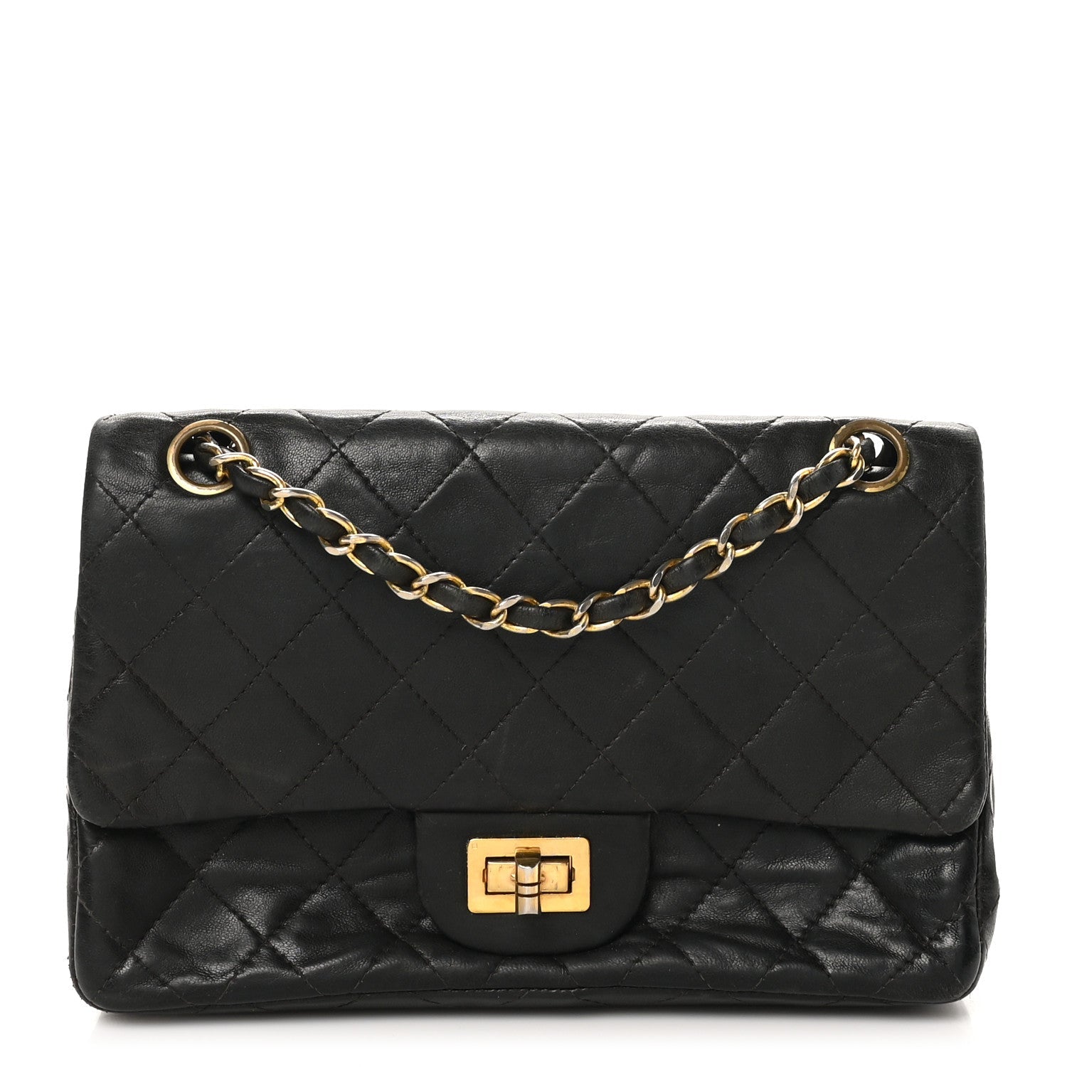 Lambskin Quilted 2.55 Reissue 224 Flap Brown