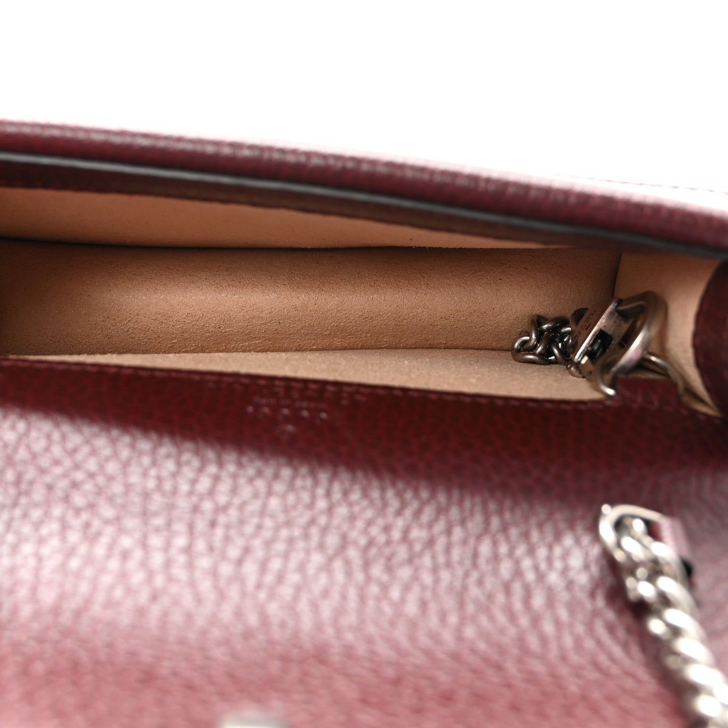 Dollar Calfskin Crystal Super Mini Dionysus Shoulder Bag Vintage Bordeaux Black Diamond