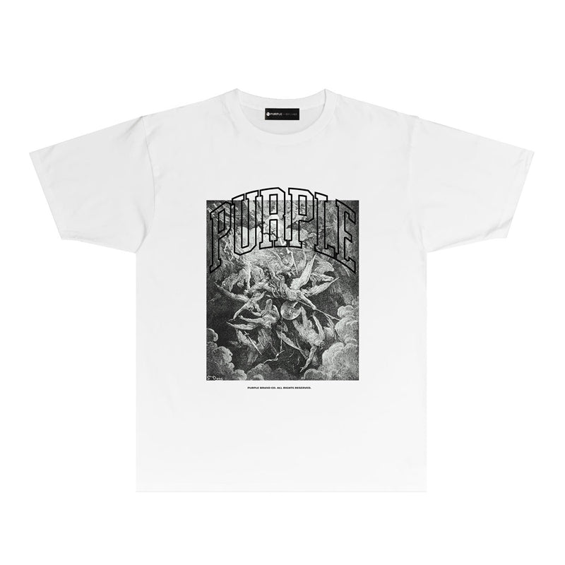 PURPLE  fashion T-shirt