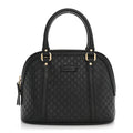 Microguccissima Mini Dome Bag Black