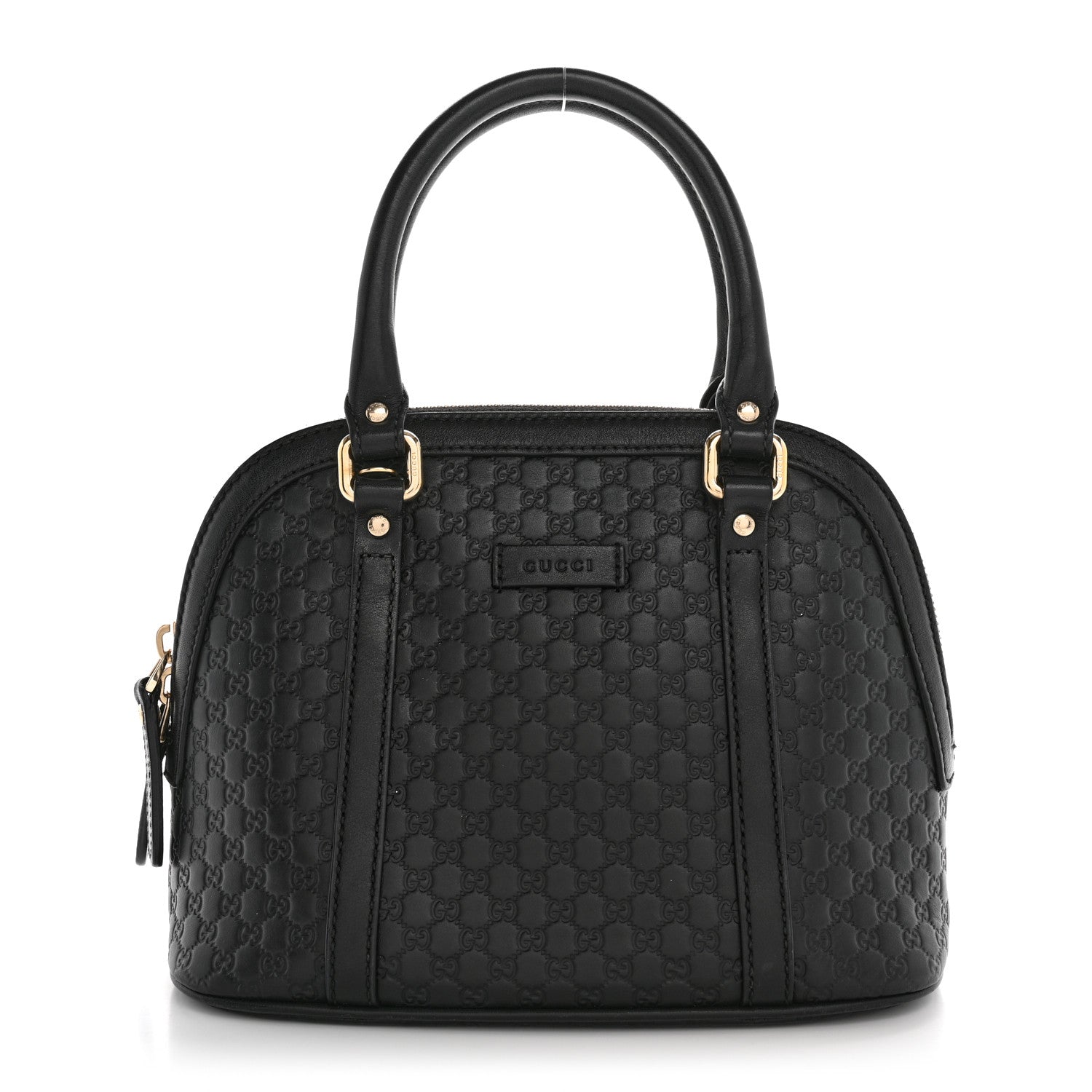 Microguccissima Mini Dome Bag Black