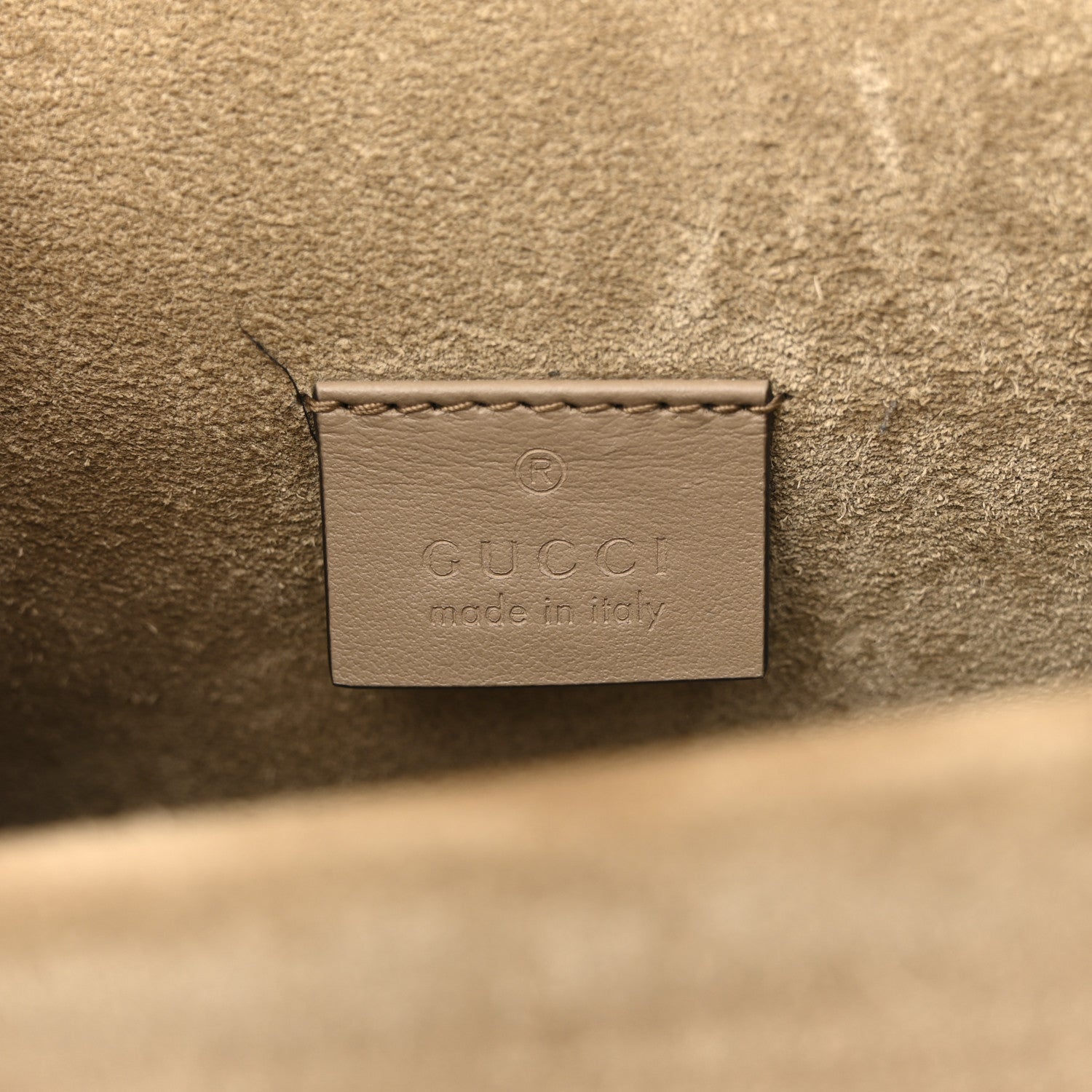 GG Supreme Monogram Mini Dionysus Shoulder Bag Taupe