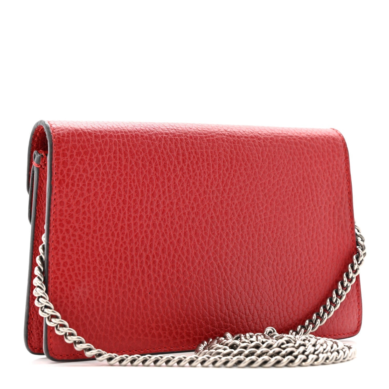 Calfskin Super Mini Dionysus Shoulder Bag Hibiscus Red