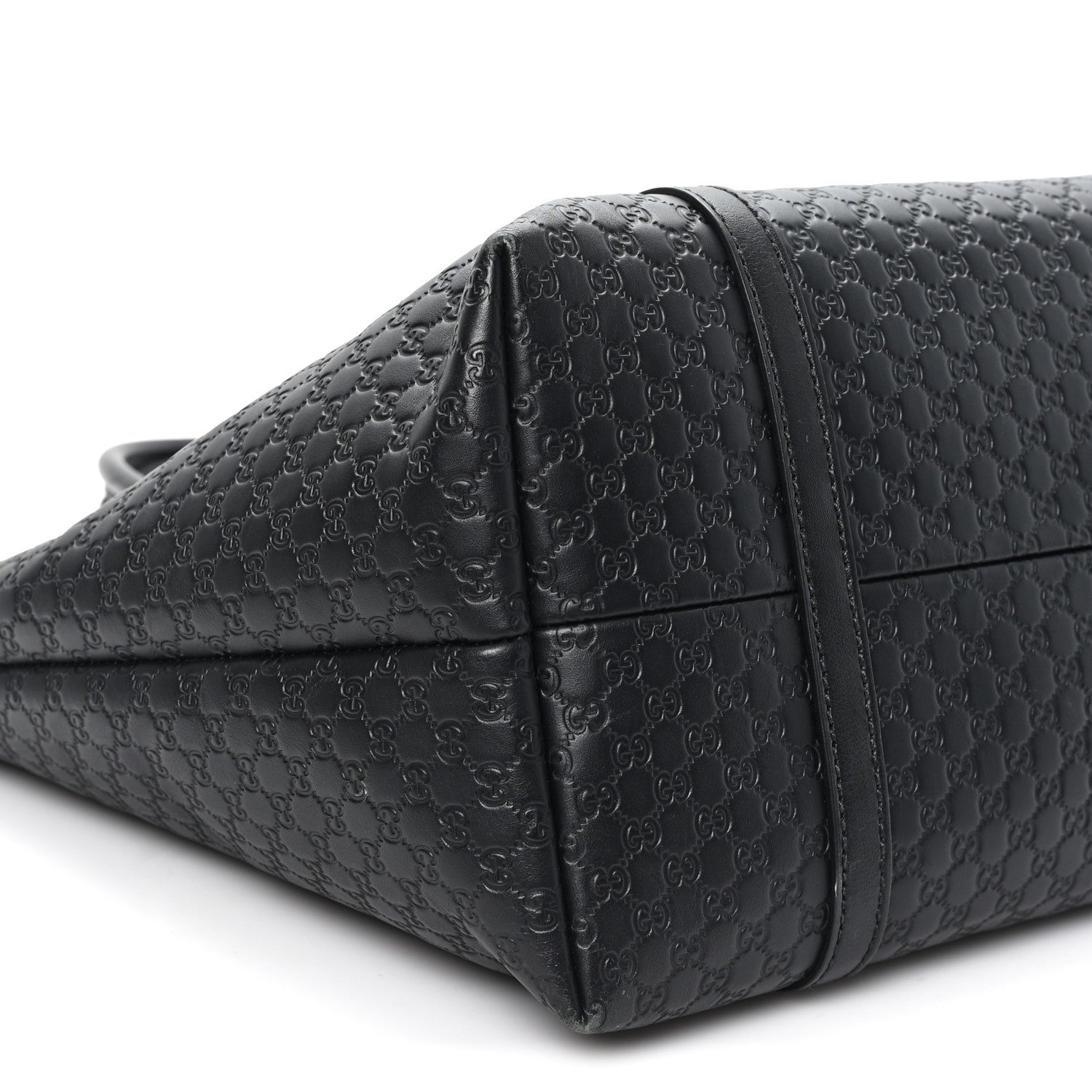 Microguccissima Medium Joy Tote Black
