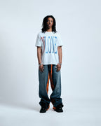 VLONE RED LIPSTICK OG EMBROIDERED T-SHIRT (white)