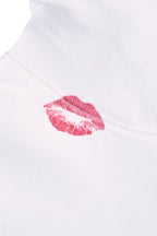 VLONE RED LIPSTICK OG EMBROIDERED HOODIE (white)