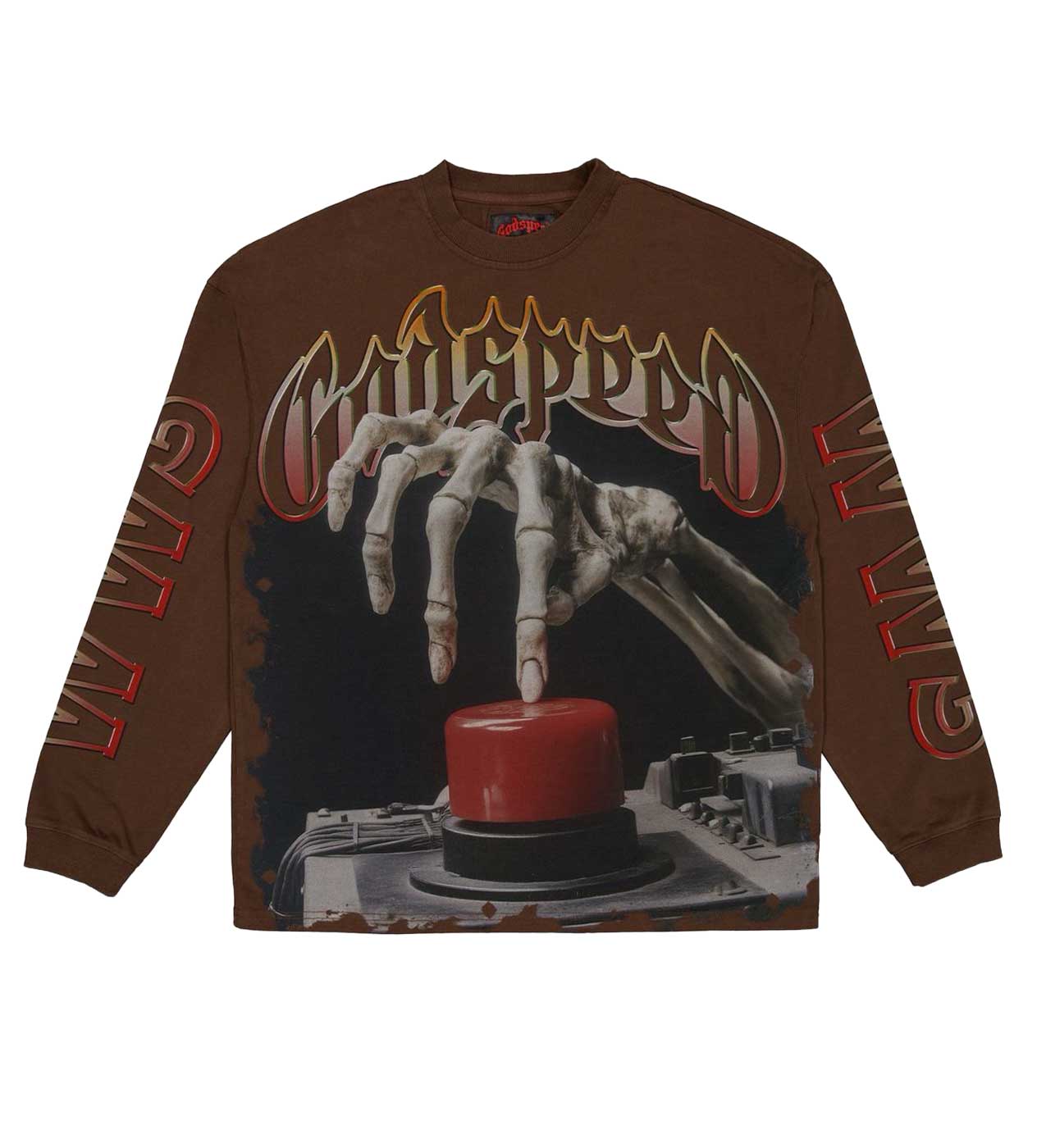 Godspeed Code Red L/S Tee Brown