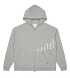 Godspeed OG Logo Sweatsuit Grey/Silver Satin