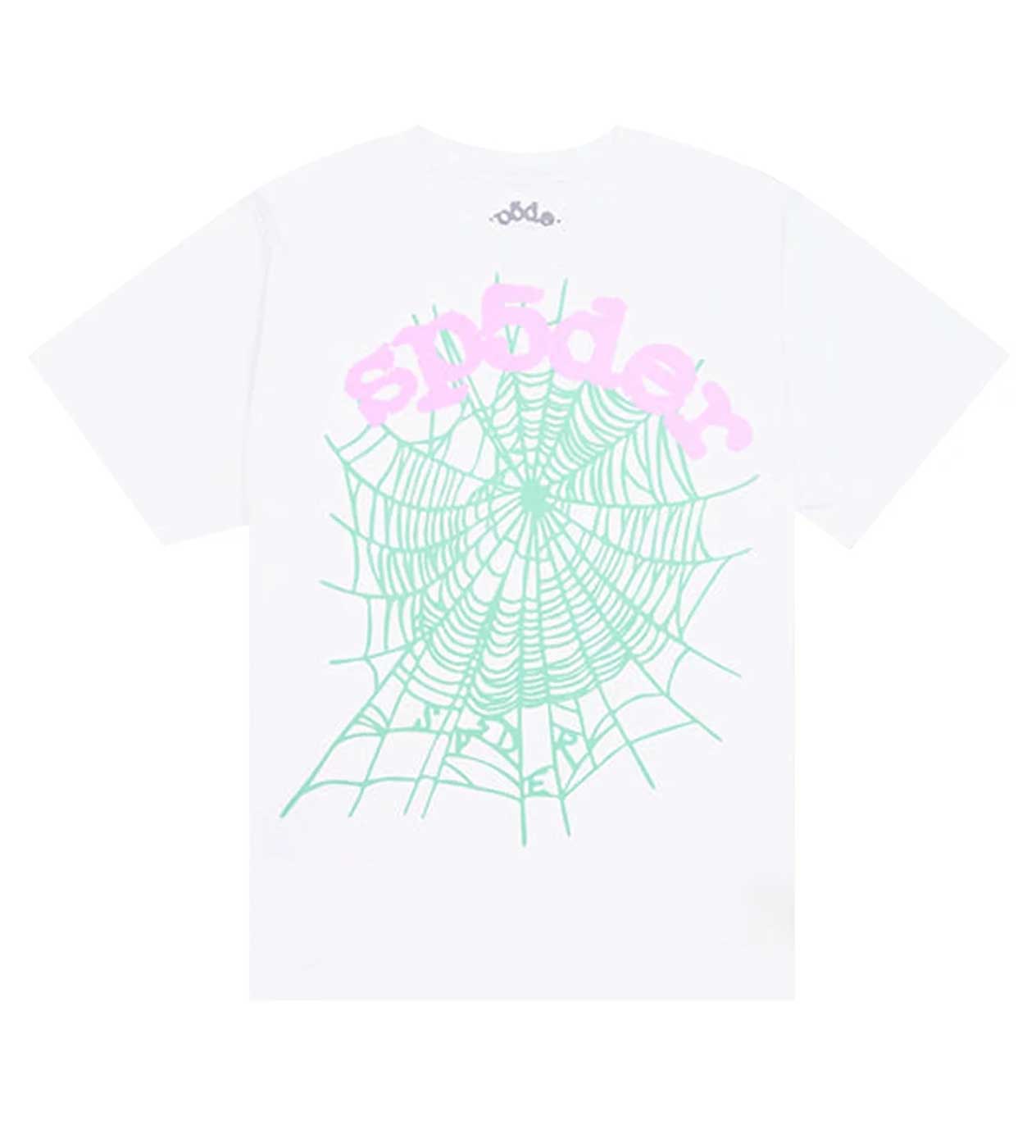 Sp5der Women's OG Web Baby Tee White