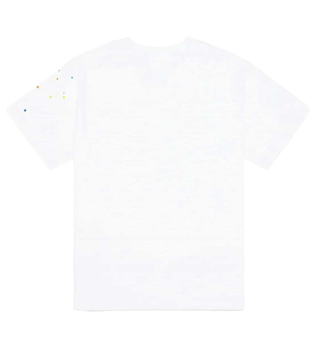 Sp5der Women's Worldwide Baby Tee White