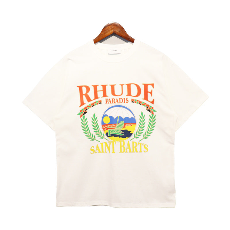 SOLLSALE-RHUDE fashion T-shirt