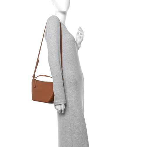 Calfskin Mini Hammock Hobo Tan