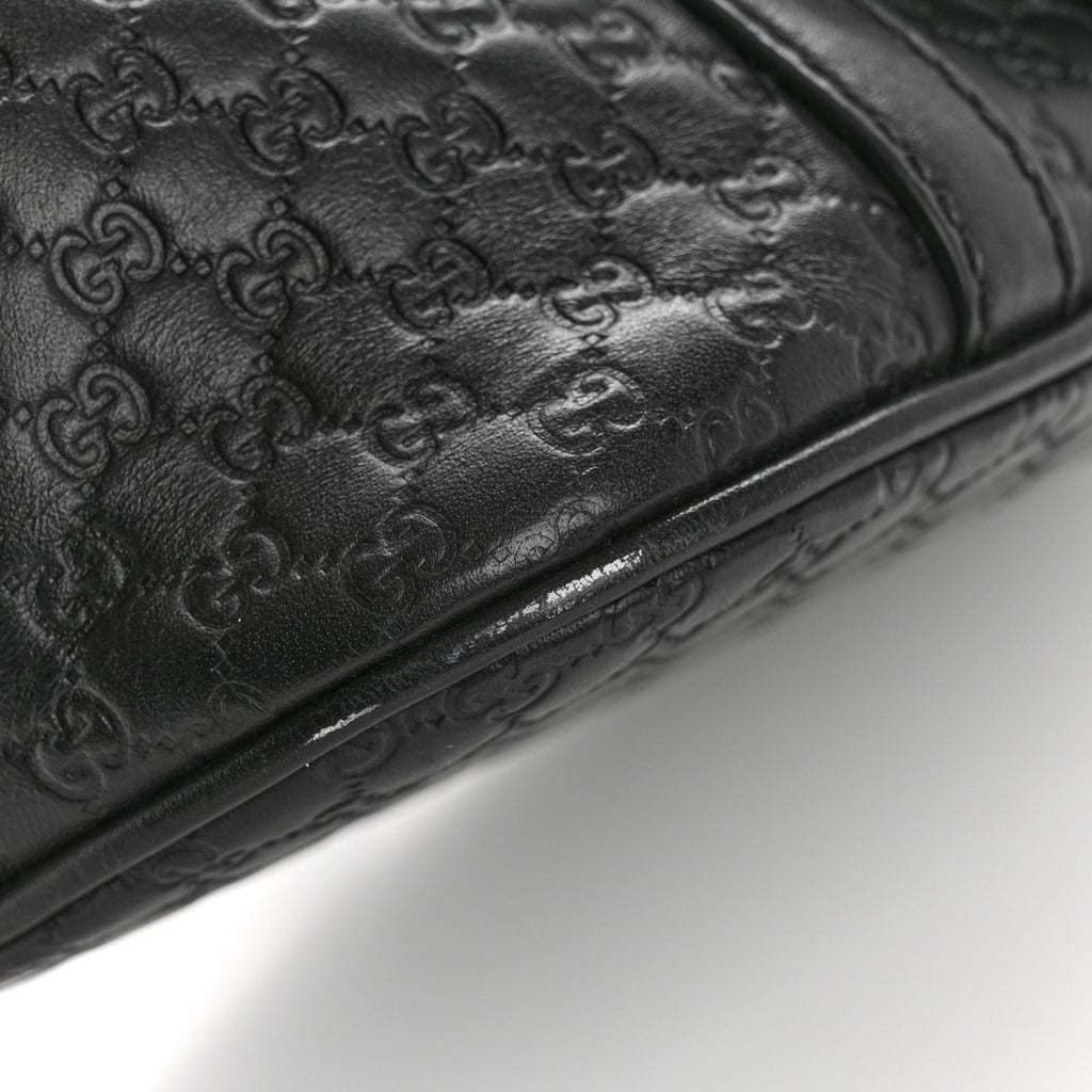 Microguccissima Mini Dome Bag Black