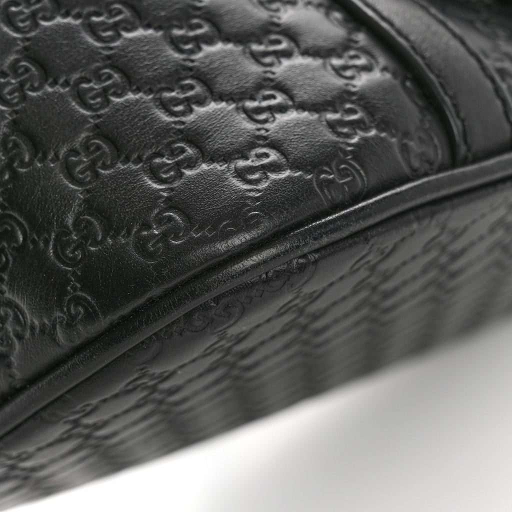Microguccissima Mini Dome Bag Black