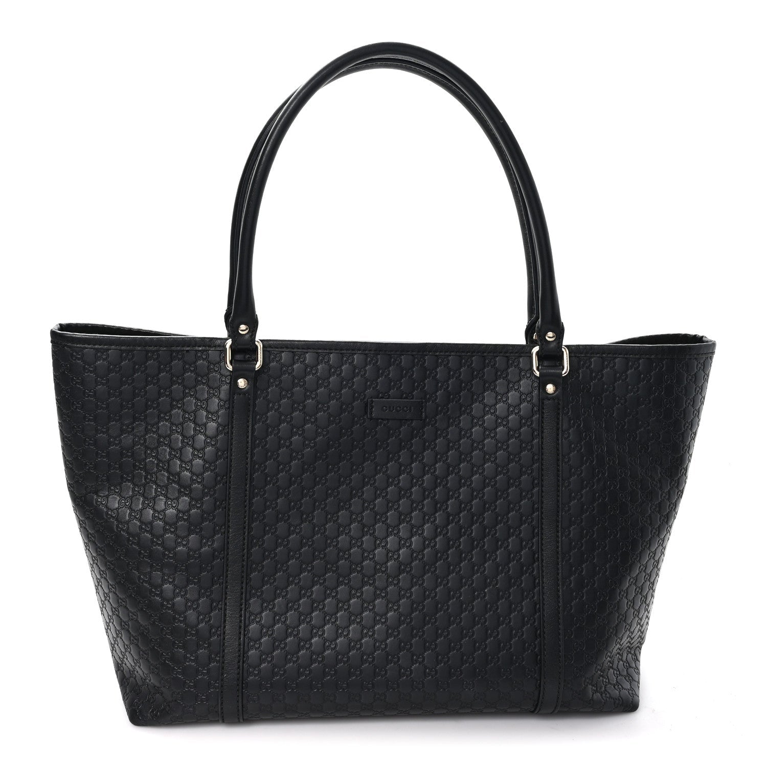 Microguccissima Medium Joy Tote Black