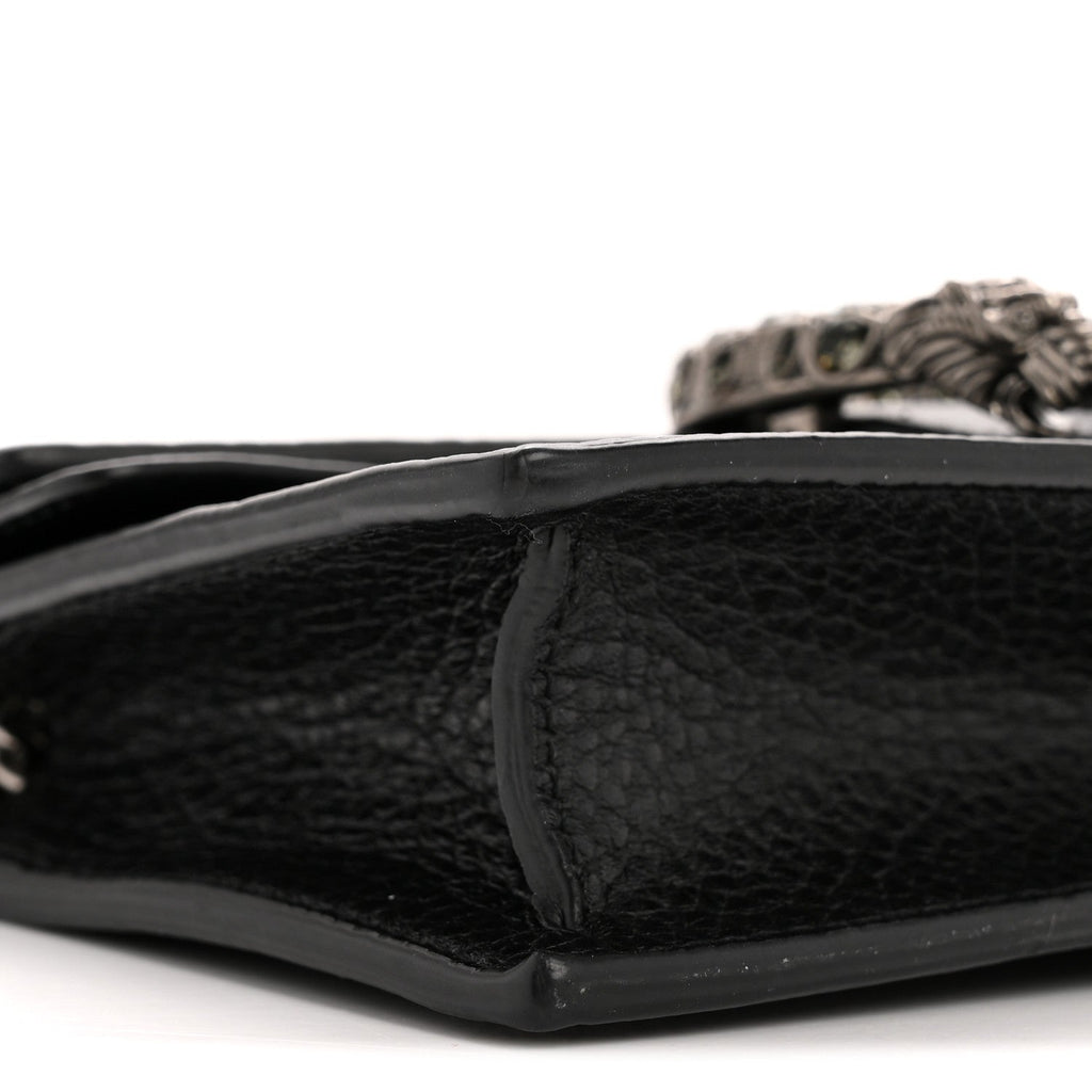 Calfskin Super Mini Dionysus Shoulder Bag Black